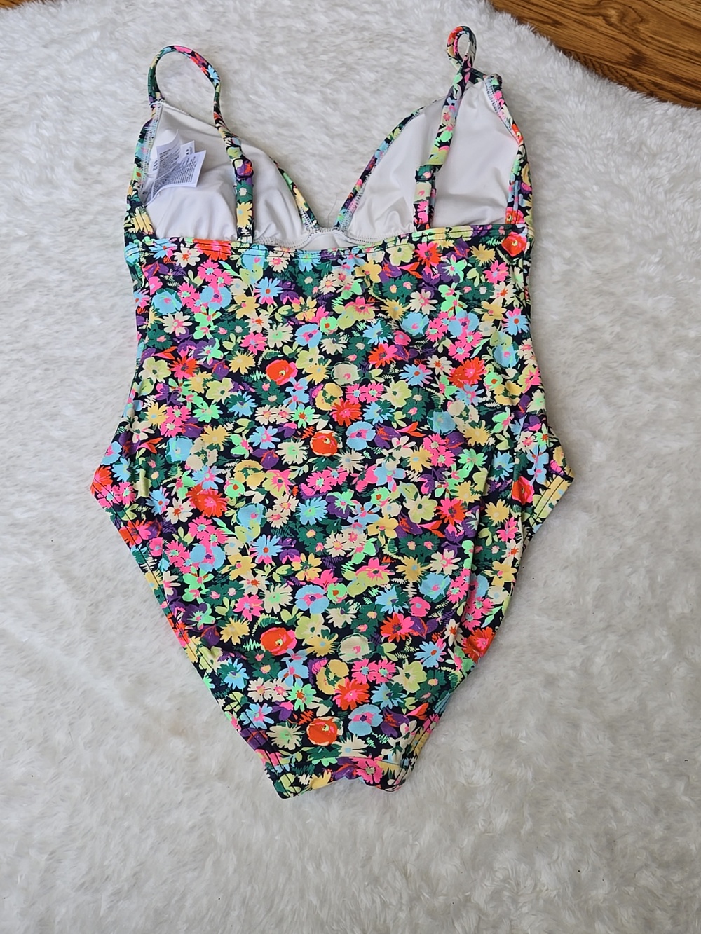GAP Floral One Piece Swimsuit, Womens Size Extra Small - Picture 11 of 11